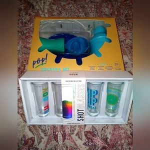 Bundle of cocktail set/ 4 shot glasses